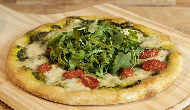 Arugula & Fresh Mozzarella Pizza