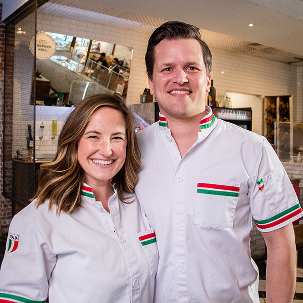 Kelli & Jason Kolich, Owners of 1889 Pizza Napoletana